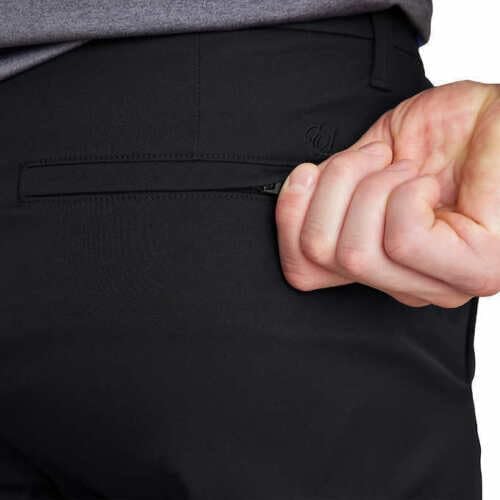 English Laundry Men Flat Front Chino Pants (Black, 40x30)4