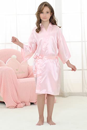 EPLAZA Birthday Squad Girl Robe Women Birthday Queen Robes Kimono for Spa Slumber Sleepover Party2