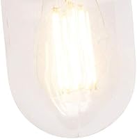 Qazqa Country House Vintage Kültéri Fali Lámpa Antracit IP44 LED E27 3