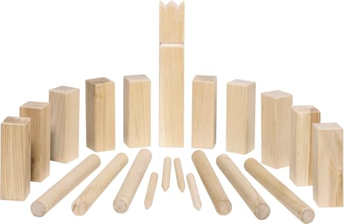 Goki Wooden Kubb Vikings Chess