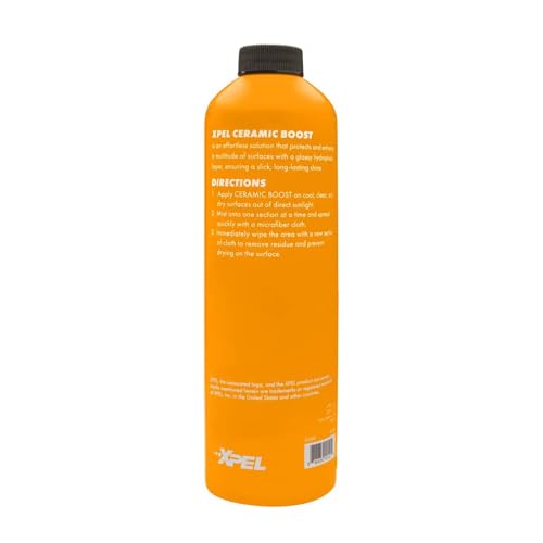 Image of XPEL Ceramic Boost Spray Coating, 16oz - Silicon Dioxide Car Detailing Spray, Beads and Repels Water, Dust, Lint, and Protects Against Debris - Safe for Cars, Trucks, Motorcycles, RV's(Pack of 12)