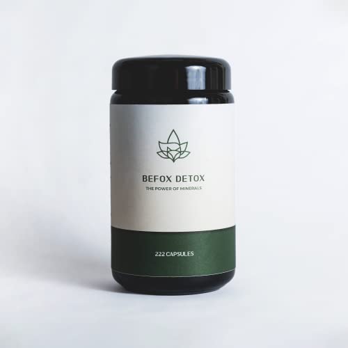 BeFox Detox THC Urin Cleaner | Biohacking | Sicher durch den Test | Mit 3 Urinteststreifen | 222 Kapseln Cover