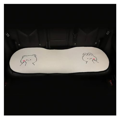 Housse de coussin de siège auto en peluche haut de gamme au design ours tendance Ins