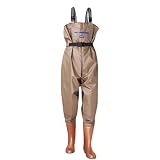 Wathose Anglerhose Fischen Brustwaders Cleated Bootfoot wasserdichte Strickwaren Waders, Kinder Lätzchen Regenhose für Erwachsene für Eltern-Kind (Color : B, Size : Child-35)