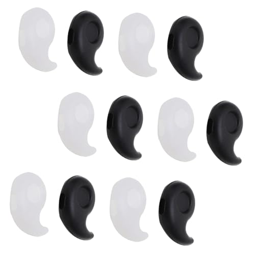 ARTIBETTER Glass Ear Grip Retainer 20 Pairs Silicone Anti-slip Holder for Glasses Glasses Hooks Ear Grips for Daily Use