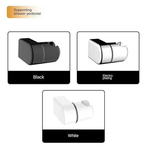 Support de rail de douche rotatif silver pour stabiliser la douchette - 4