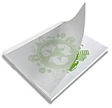  Bindomatic Aquarelle White Eco - Tapas térmicas para encuadernación (1,5 mm, 200 unidades)