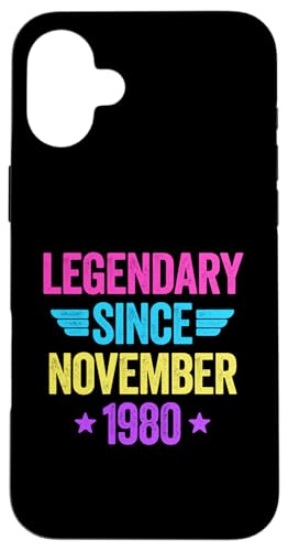 Legendary Since November 1980 �X�}�z�P�[�X iPhone 16 Plus �p