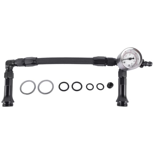 NEWZQ Carburetor Dual Inlet Line Kit Replacement for Holley Dominator 4150 Series 7/8