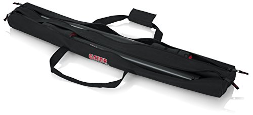 Gator Cases Dual Compartment Sub Pole Bag With Adjustable Shoulder Strap; Holds (2) Speaker Subwoofer Poles Up To 42" Length (Gpa-Spkrspbg-42Dlx) #TOP4