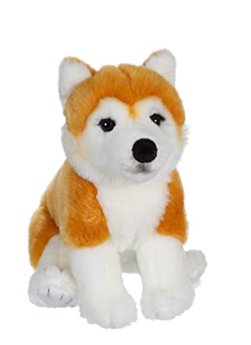 Perro Shiba peluche de 25 cm para acompanar los juegos y el descanso de los ninos en casa