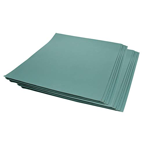 Image of Utoolmart Silicon Carbide Sanding Paper 1000 Grit High Precision Polishing Sanding Wet/Dry Abrasive Sandpaper Sheets 280mm×230mm for Automotive Wood Metal Sanding 10pcs