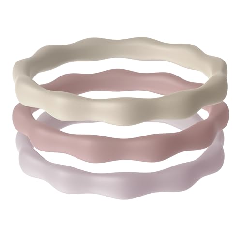 Bagues de mariage en silicone pour femme bague fiançailles caoutchouc