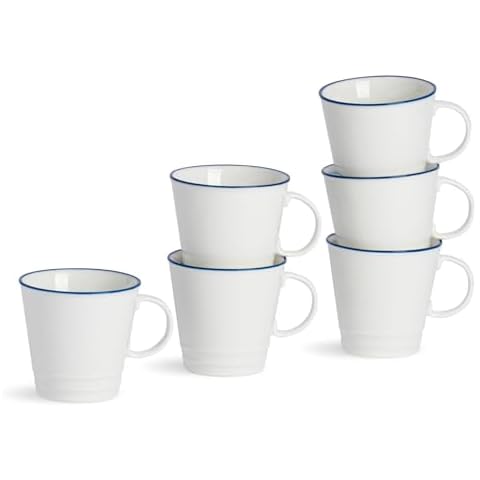 Nicola Spring 6 Piece Farmhouse Espresso Cup Set Cover