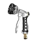 SDFWGG Hochwertige Gartenschlauch Spritzpistole Handbrause Garten Multibrause Gartensprenger für...