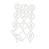 Emballage inclus: chaque forme contient plusieurs parties de tailles différentes.