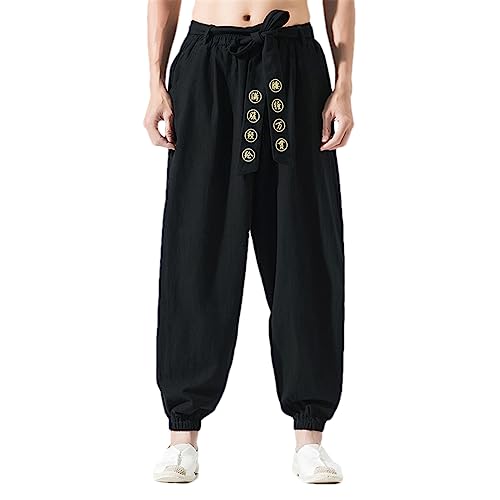 Pantalon décontracté japonais homme ample pour en finir avec les vêtements serrés
