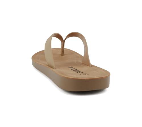 Image of Soda Shoes Women Flip Flops Basic Plain Slippers Thongs Sandals Strap Casual Beach Ella-S