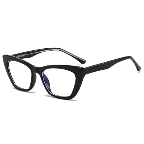 Lunettes anti-lumière bleue de créateur rétro verres miroir plats haut de gamme