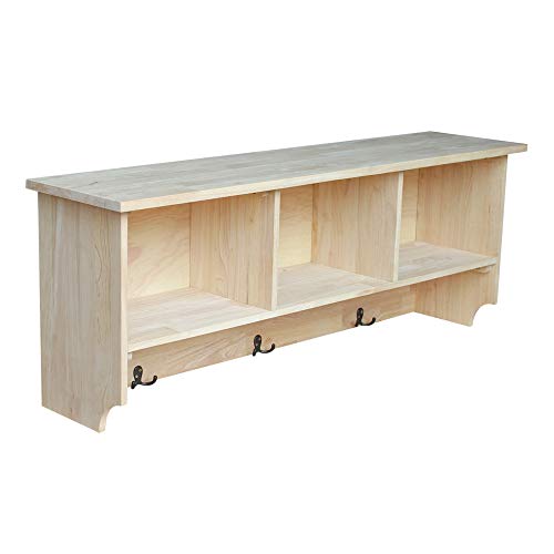 IC INTERNATIONAL CONCEPTS Wall Shelf Unit with Storage