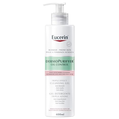 Gel nettoyant Eucerin DermoPure 400 ml à l'acide salicylique visage et corps