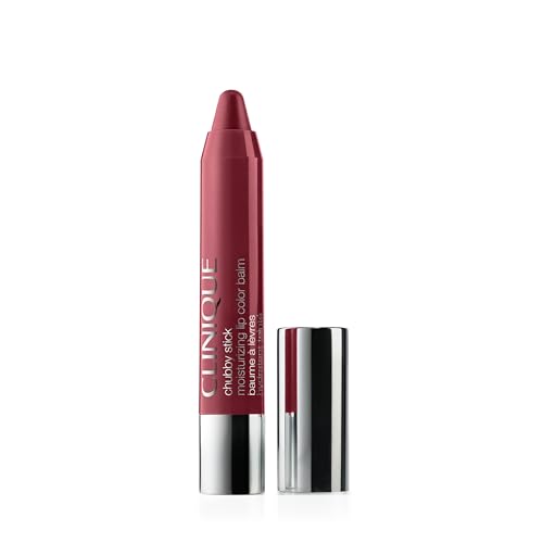 Clinique Chubby Stick Tinted Lip Colour Balm | With Shea Butter | Moisturizing + Hydrating | Natural-Looking Lip Tint, Broadest Berry