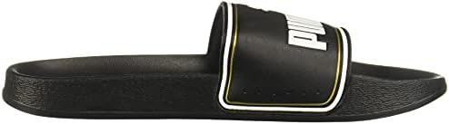 PUMA Leadcat Slide Sandal, Black Team Gold White, 11 M US | Image 5