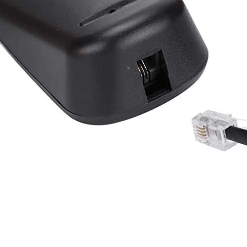 Teléfono fijo KXT504 con doble auricular magnético y batería miniatura 5