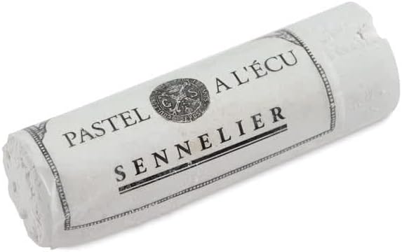 Sennelier Giant Soft Pastel - White, 525, 4" x 1-1/2"