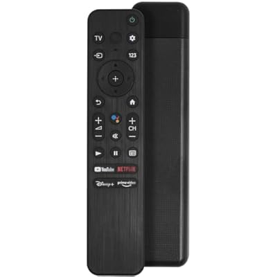 RMF-TX800U for Sony TV Remote with Voice Function, Compatible with Sony Bravia All 4K 8K HD TV XR KD Series with 4 Shortcut Buttons