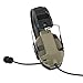 TSVISIONCORE Microphone & PTT for Walkerrazor Noise Cancelling Headphones Airsoft（Tan）