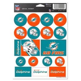 Dauphins de Miami autocollants vinyle imperméables pour sticker ordinateur 12x17