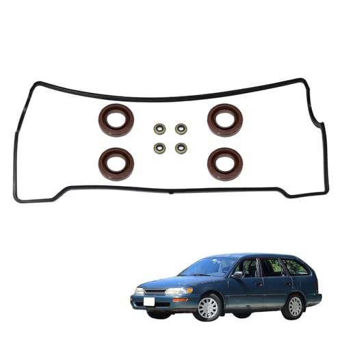 Image of VS50440R Valve Cover Gasket, Compatible with Toyota Corolla Celica 1993-1997, Compatible with GEO PRIZM 1993-1997 1.6L 4AFE 1.8L 7AFE