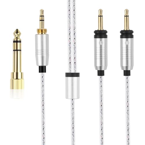 Câble adaptateur de casque résistant aux enchevêtrements en PVC souple pour la maison et le studio