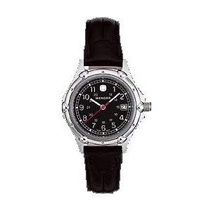 Montre femme WENGER cuir noir : finissez-en avec les montres inconfortables