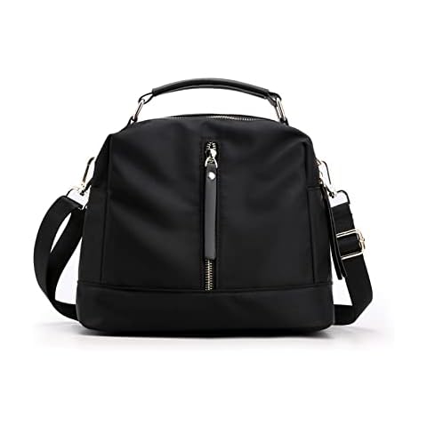 KARRESLY Crossbody Purse Bag for Women Shoulder Bag Multi Pocket Zipper Purse,Trendy Design Handbags(Z-Black) Cover