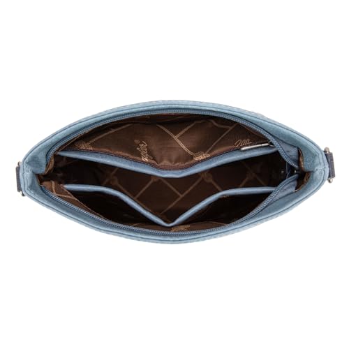 Image of Wrangler Crossbody Purses for Women Two Tone Crossbody Bags Women Purses and Handbags