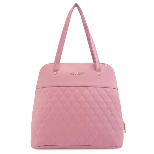 Image of Caprese Syra Satchel Bag, Medium | Stylish Shoulder Bag for Women with Multiple Compartments & Shoulder Strap | Secure Zip Closure | Ideal for Office & Daily Use