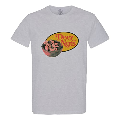 T-Shirt Homme Col Rond Coton Bio Deez Nuts Humour Millenials Vintage