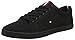 Price comparison product image Tommy Hilfiger Mens Vulcanised Trainers, Black (Black/Black), 9