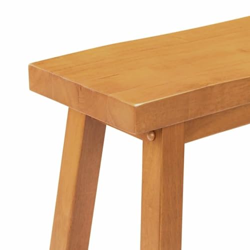 Image of Boraam Sonoma Counter Height Backless Bench - Honey Oak Finish