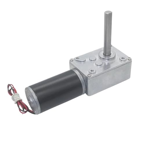 Motoréducteur à couple élevé DC 12V 24V réduction de moteur auto-verrouillage