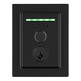 Kwikset Halo Touch - Cerradura inteligente Wi-Fi con huellas dactilares, puerta de entrada sin...