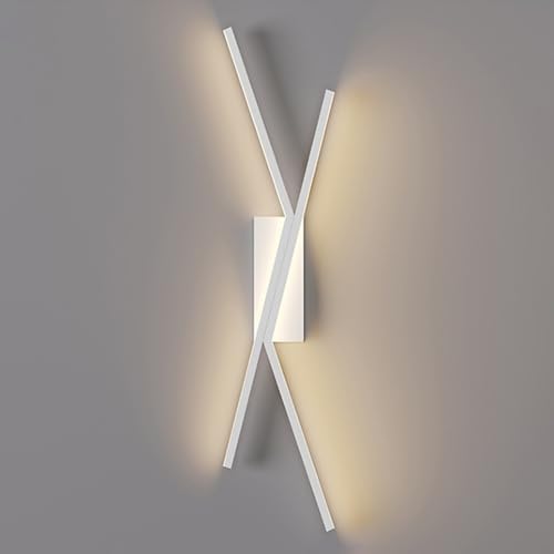 Lampe murale intérieure à longue bande pour couloir sombre et entrée moderne