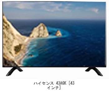 Amazon.co.jp: メディアカバーマーケット ハイセンス 43A6K 43インチ Amazon.co.jp: メディアカバーマーケット ハイセンス 43A6K 43インチ