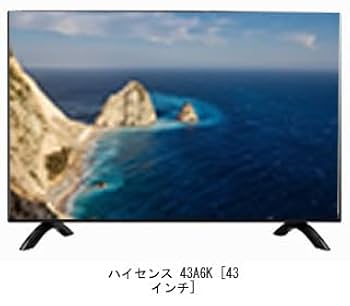 Amazon.co.jp: メディアカバーマーケット ハイセンス 43A6K 43