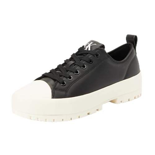 Calvin Klein Hybrid Sneaker Mujer Sneaker Nappa Low Top, Negro...