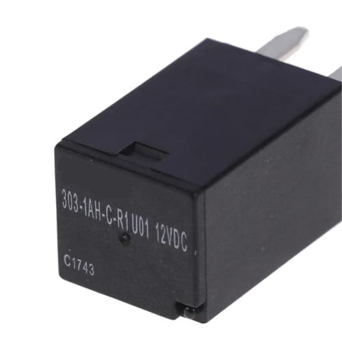 Relais automobile défectueux ? Changez pour le modèle NO.303-1AH-C-R1 U01 12VDC à 4 broches, 2pcs