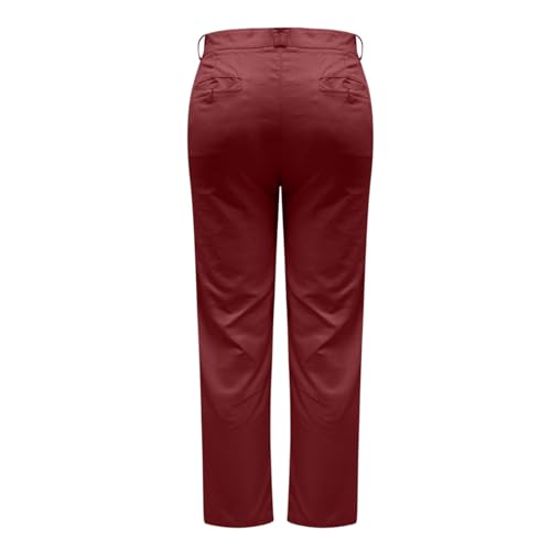 Mens Golf Pants Stretch Relaxed Fit - Expandable Waistband,Flat Front,Moisture Wicking,Sun Protection,Lightweight Twill4