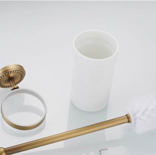 Anillo de toalla y accesorios de baño de latón que evitan el óxido 4